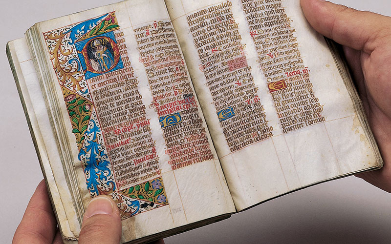 Illuminated Medieval Manuscript, late fifteenth century